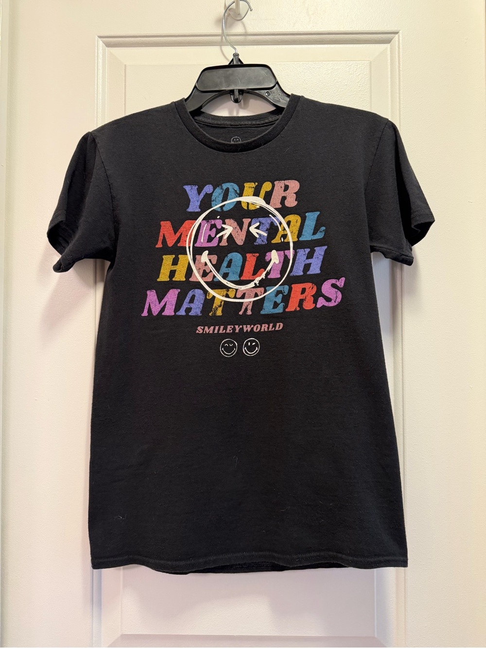 SmileyWorld Graphic Tee - 'Your Mental Health Matters'